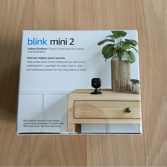 Blink Mini 2 Security Camera 1080p HD 2-Way Audio,  NEW IN BOX, Sealed - Picture 5 of 9